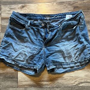 Denim Blue Women's Jean Shorts